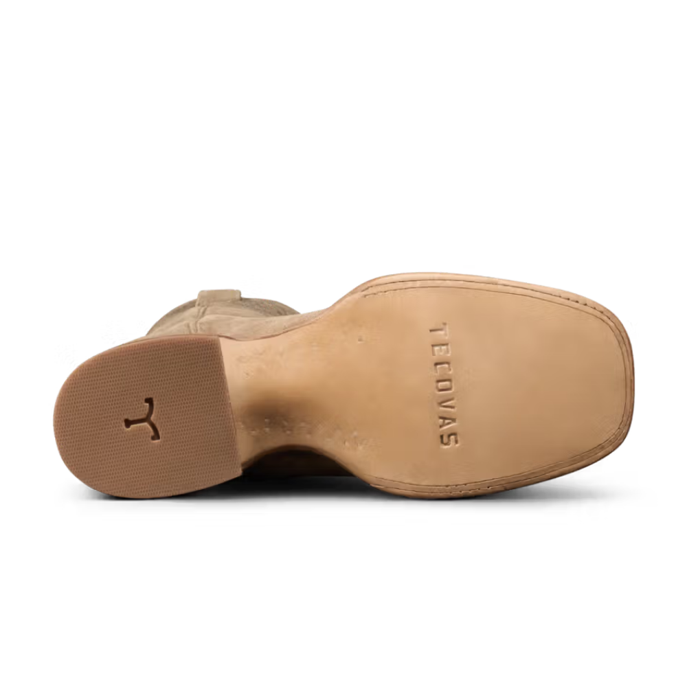 Tecovas Men's The Doc Gravel Suede Square Toe Western Boot 10031GRV