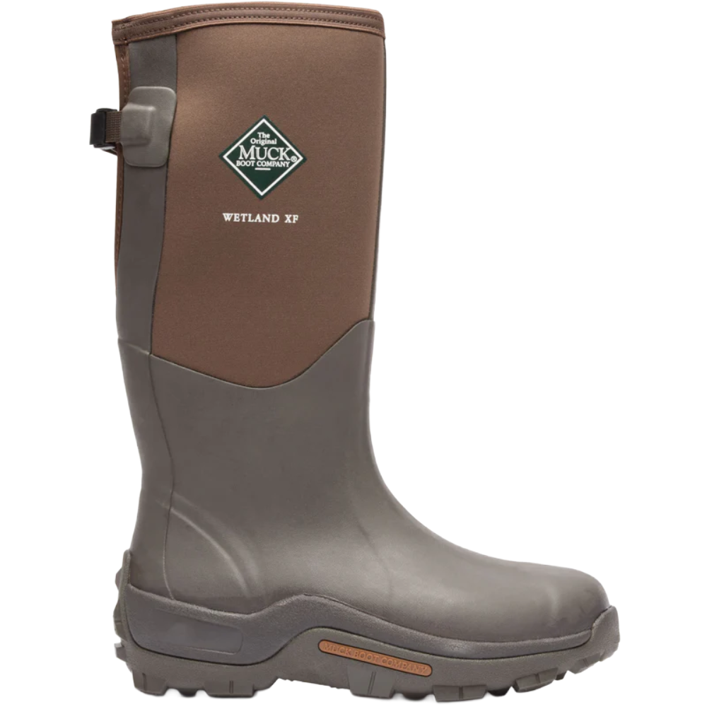 Muck Men's Wetland Wide Calf Brown Boots MWET900