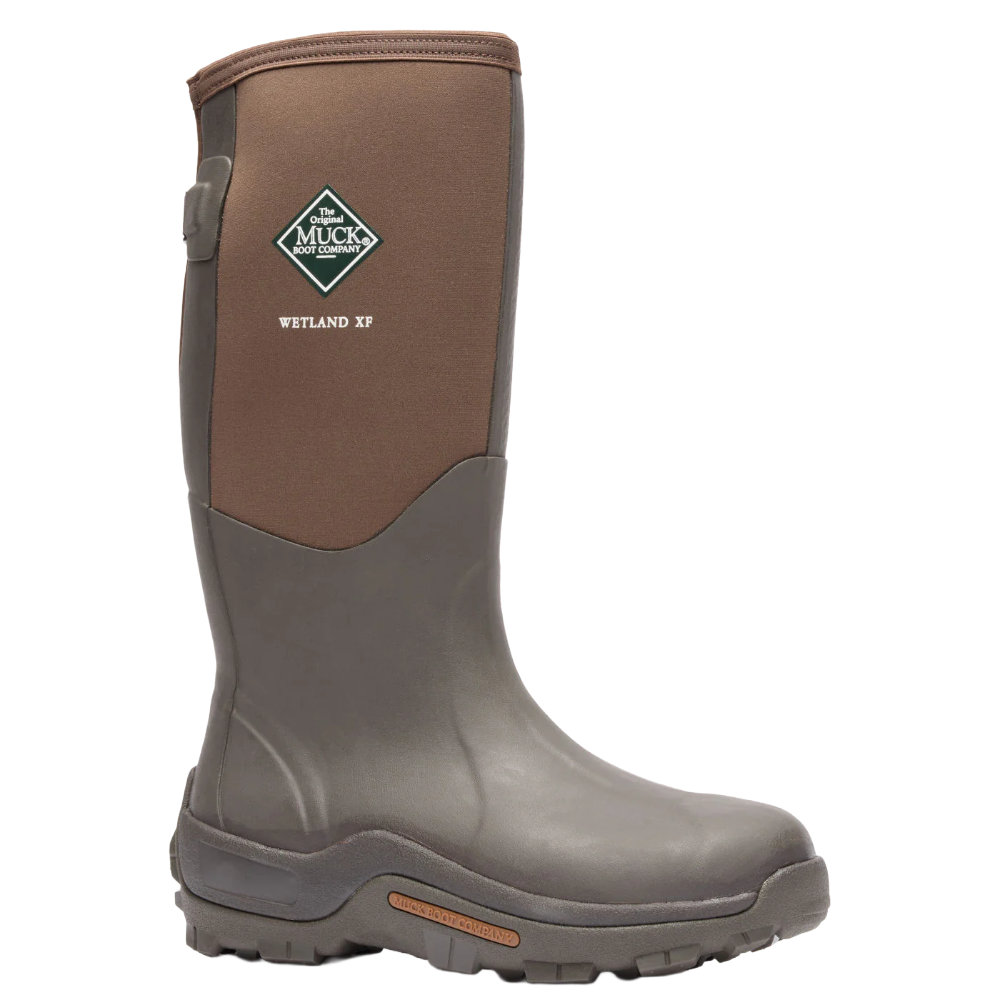 Muck Men's Wetland Wide Calf Brown Boots MWET900