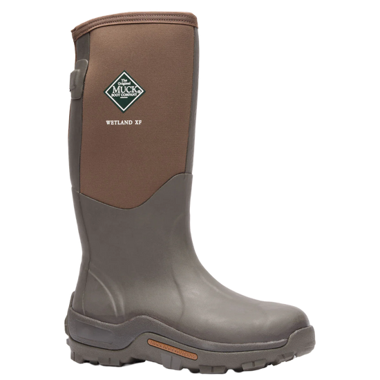 Muck Men's Wetland Wide Calf Brown Boots MWET900