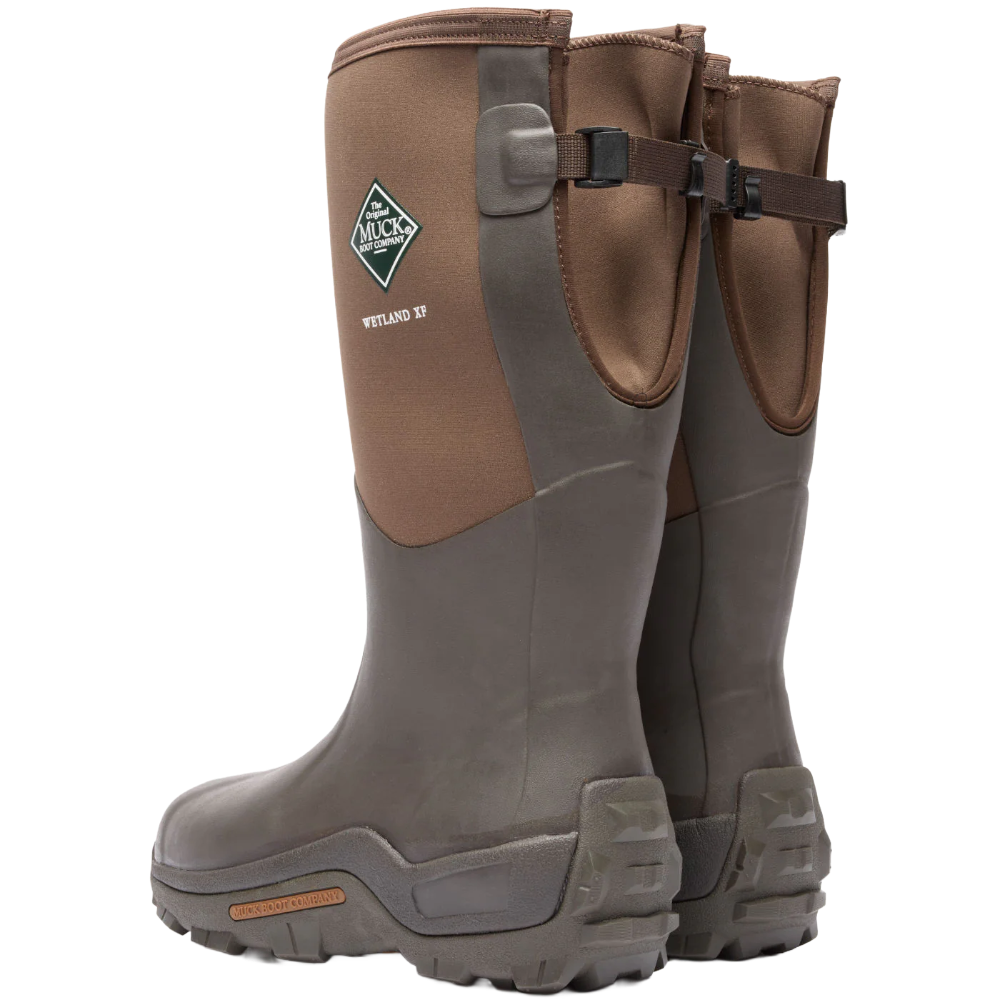 Muck Men's Wetland Wide Calf Brown Boots MWET900