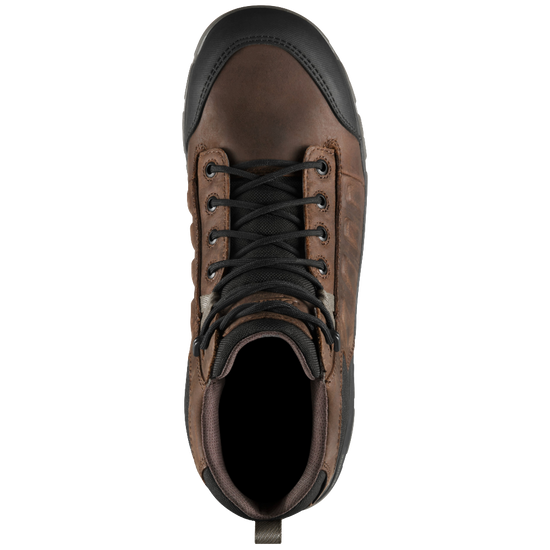 Danner Men's Wheat Ridge Waterproof Brown Aluminum Toe Work Boot 18501