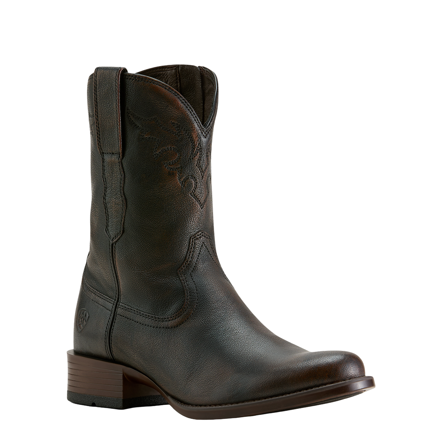 Ariat Men's Sonoro Roper Toe Chocolate Truffle Western Boot 10063981