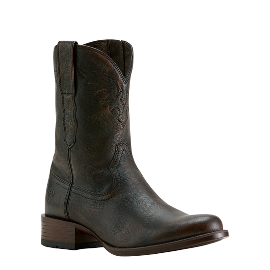 Ariat Men's Sonoro Roper Toe Chocolate Truffle Western Boot 10063981