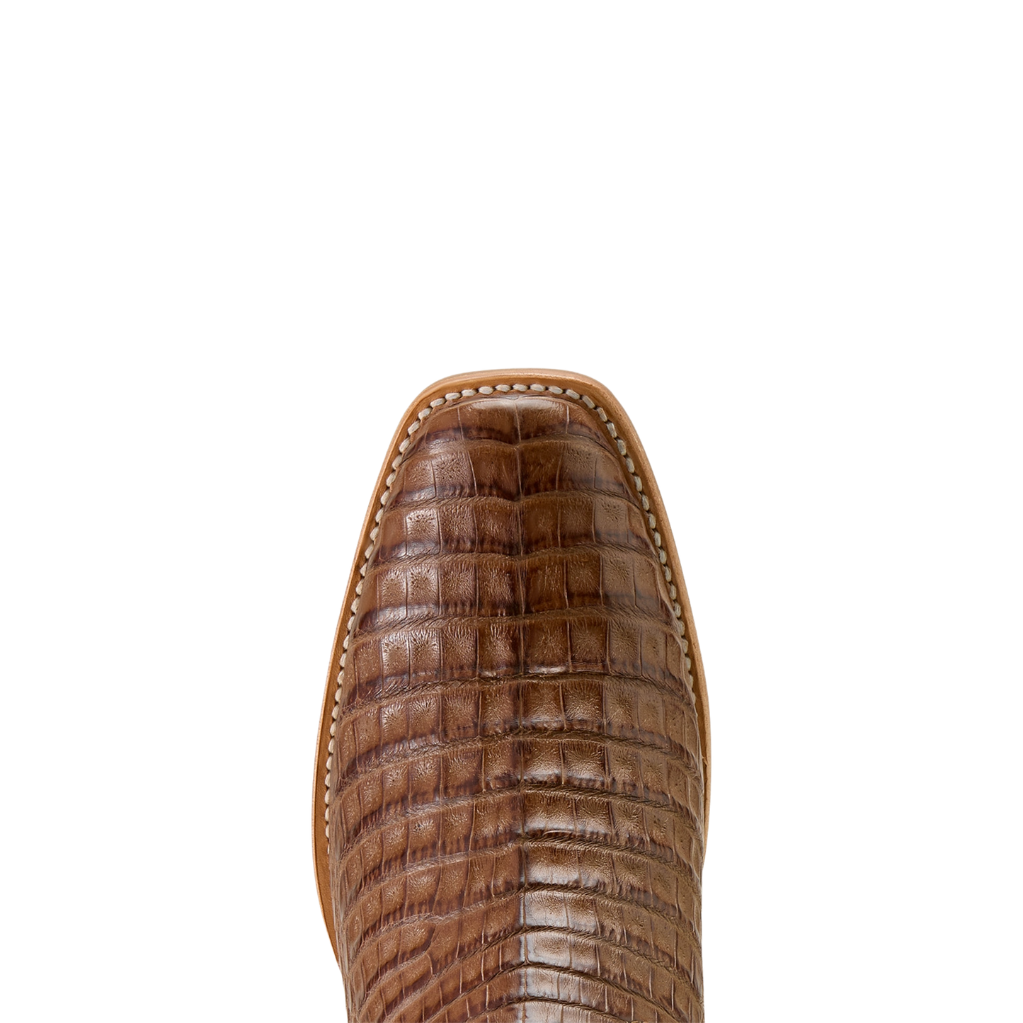 Ariat Men's Futurity Finalist Natural Caiman Belly Western Boot 10063766