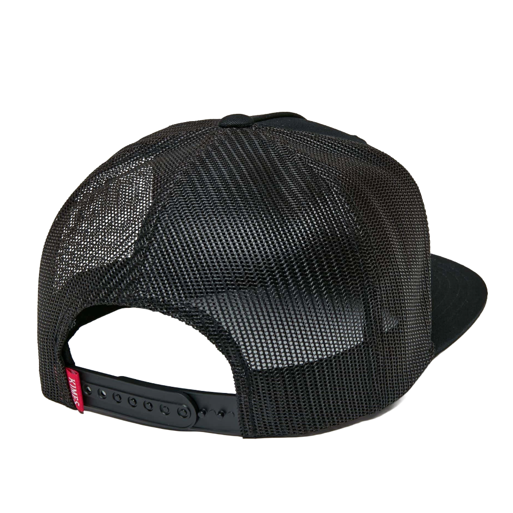 Kimes Ranch Super Charged Black Graphic Trucker Cap UHA0000177-BK001