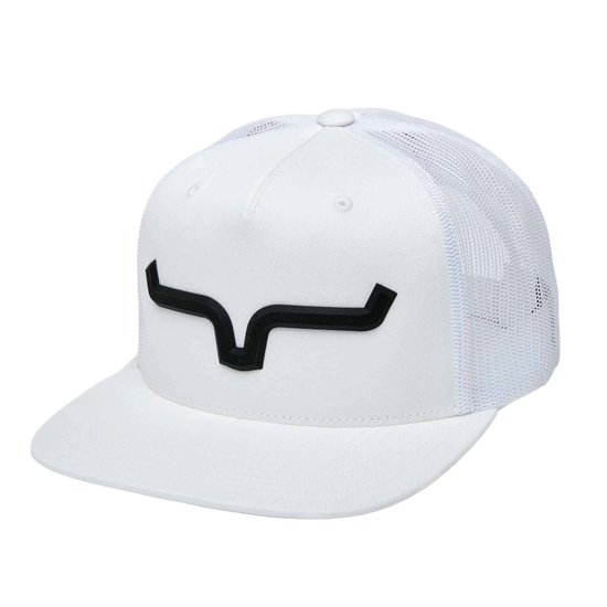 Kimes Ranch Super Charged Classic White Graphic Trucker Cap UHA0000177-WE001