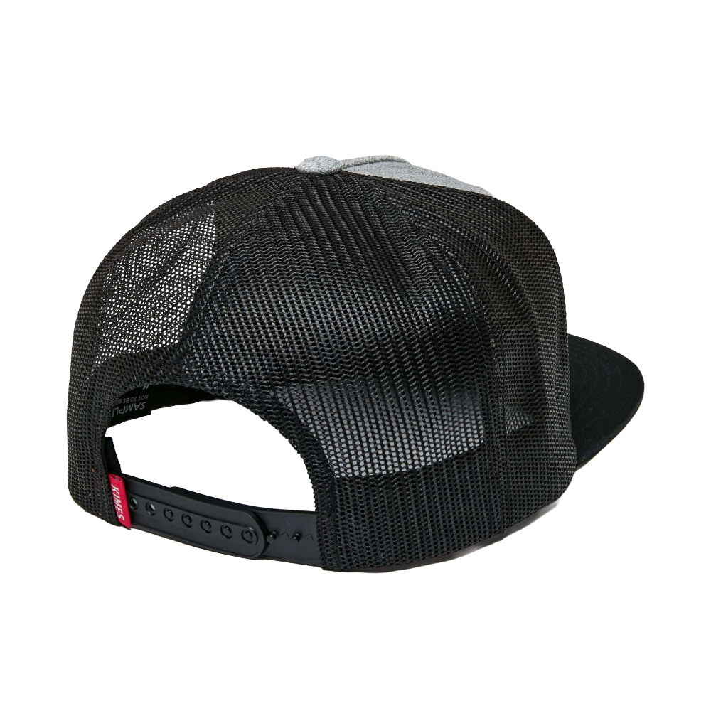 Kimes Ranch Super Charged Grey Heather Graphic Trucker Cap UHA0000177-GY018