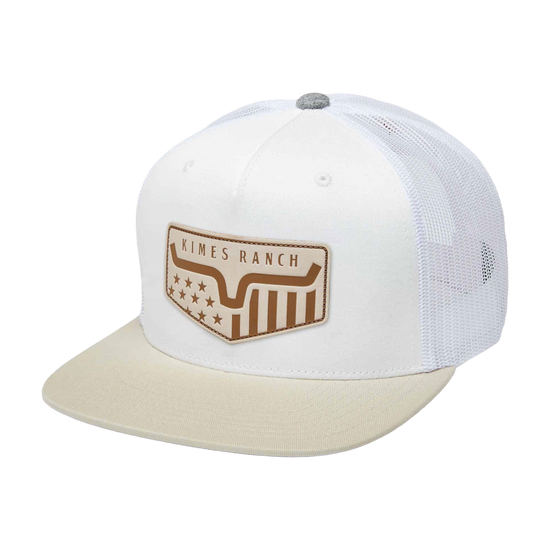 Kimes Ranch Spangled Graphic Classic White Trucker Cap UHA0000176-WE001