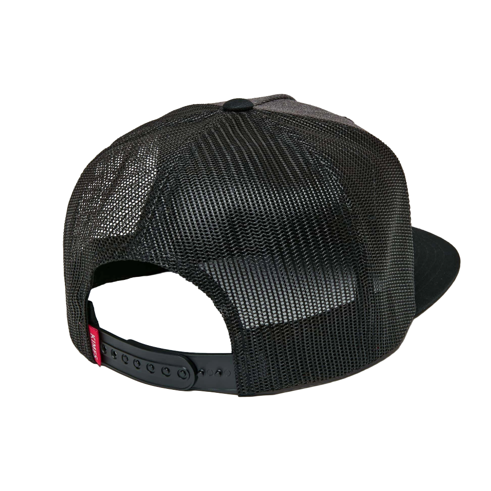 Kimes Ranch Spangled Graphic Charcoal Grey Trucker Cap UHA0000176-BK018