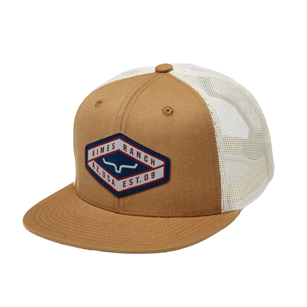 Kimes Ranch Boxer Graphic Classic Brown Trucker Cap UHA0000172-BN002