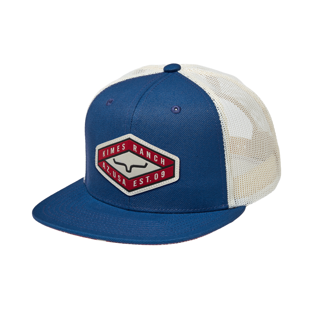 Kimes Ranch Boxer Graphic Classic Blue Trucker Cap UHA0000172-BL001