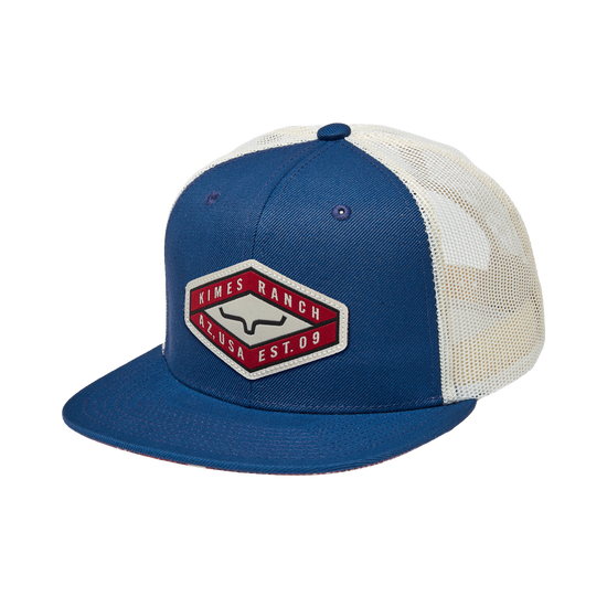 Kimes Ranch Boxer Graphic Classic Blue Trucker Cap UHA0000172-BL001