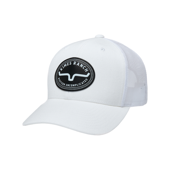 Kimes Ranch Carson Graphic Classic White Trucker Cap UHA0000181-WE001