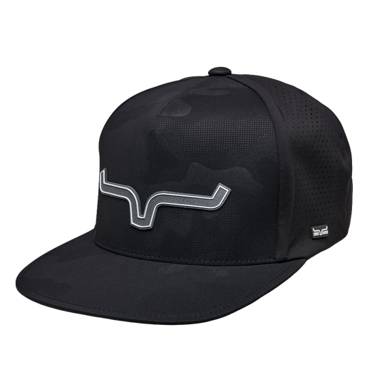 Kimes Ranch Hard Pressed Graphic Classic Black Camo Cap UHA0000189-BK008
