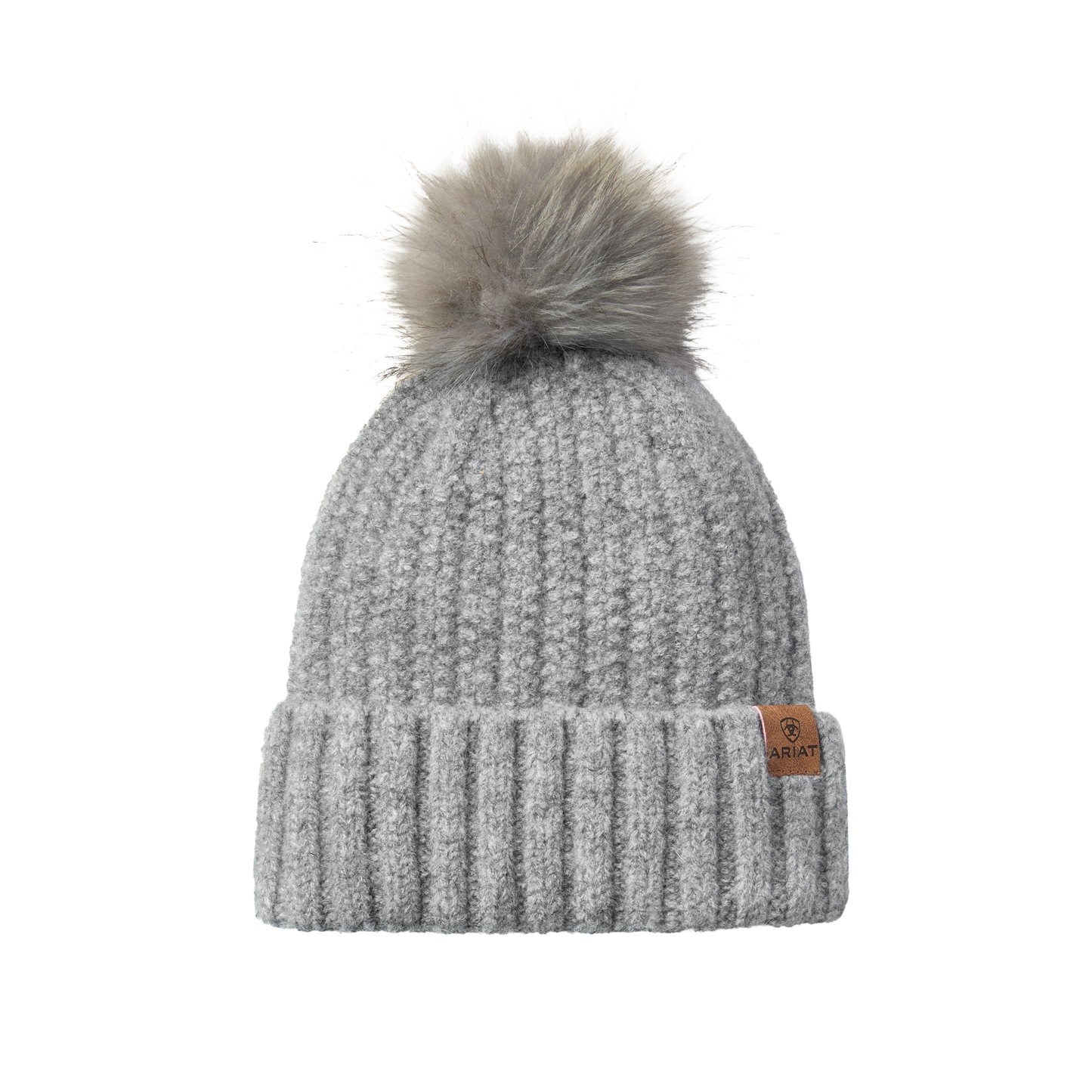 Ariat Ladies Chilton Knitted Heather Grey Beanie 10064022