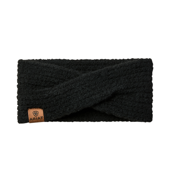 Ariat Ladies Chilton Knitted Black Headband 10064027