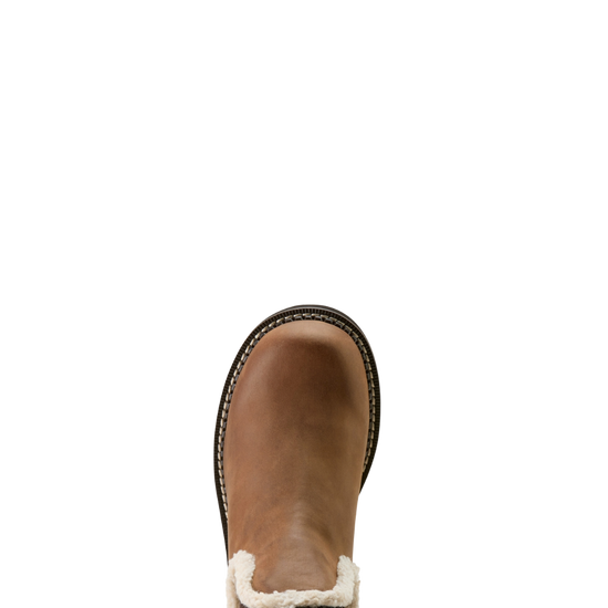 Ariat Ladies Fatbaby Chelsea Distressed Brown Western Boot 10063848