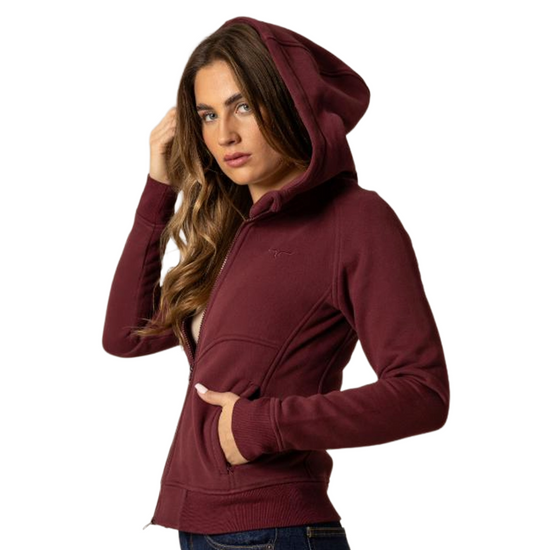 Kimes Ranch Ladies Emma Classic Maroon Zip Up Jacket WHO0000044-RD029