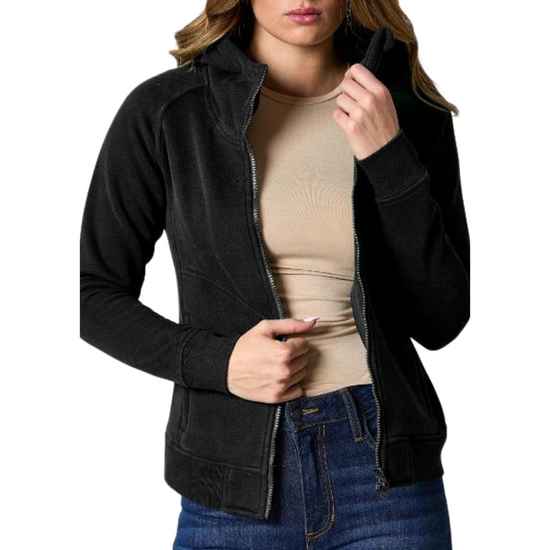 Kimes Ranch Ladies Emma Classic Black Zip Up Jacket WHO0000044-BK001