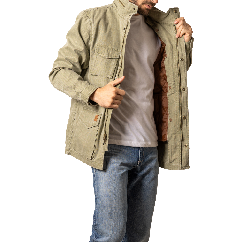 Kimes Ranch Men's M65 Army Green Utility Jacket MJA0000032-GN015