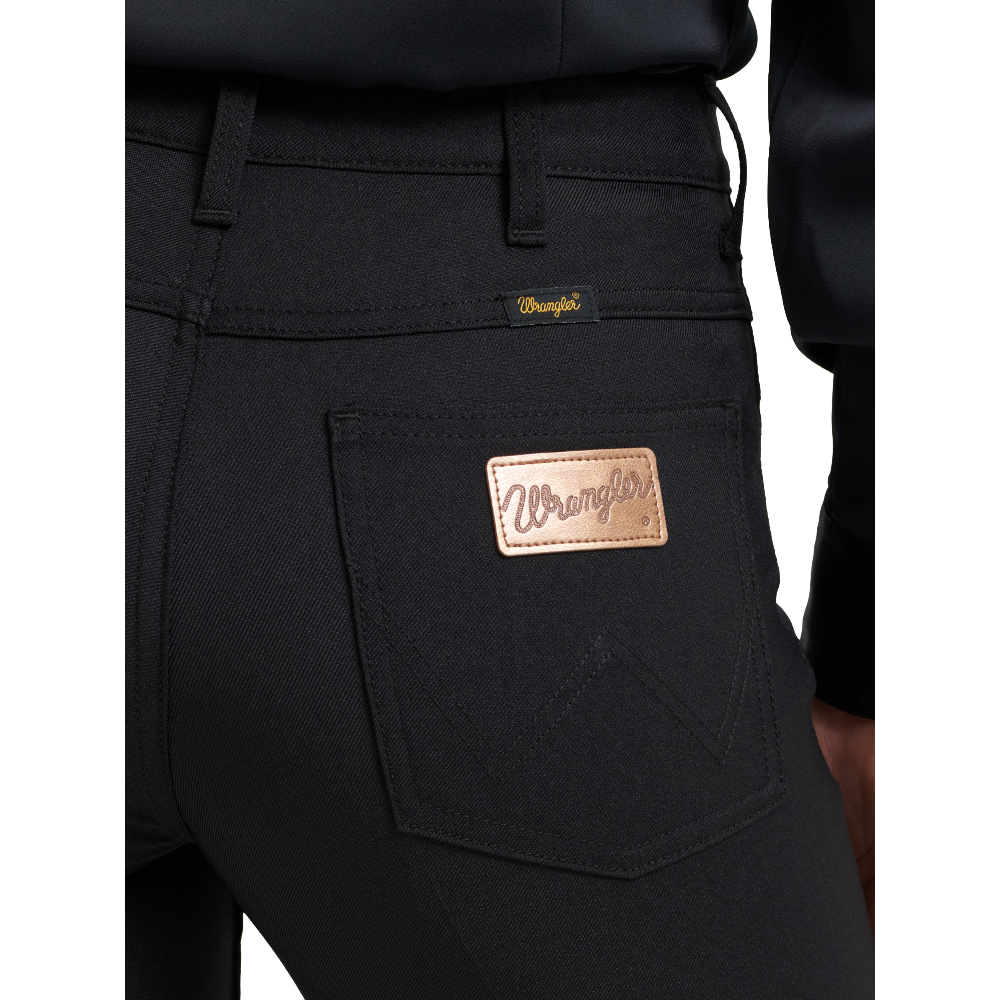 Wrangler X Lainey Wilson Ladies Black Wrancher Flare Pant 112373696