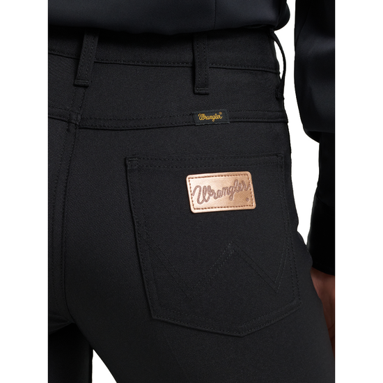 Wrangler X Lainey Wilson Ladies Black Wrancher Flare Pant 112373696