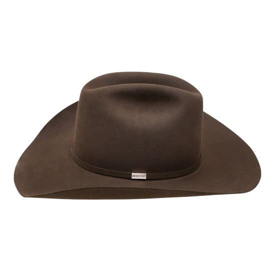 Resistol Five Star Chocolate Brown Felt Western Hat RFFVST-RB4222