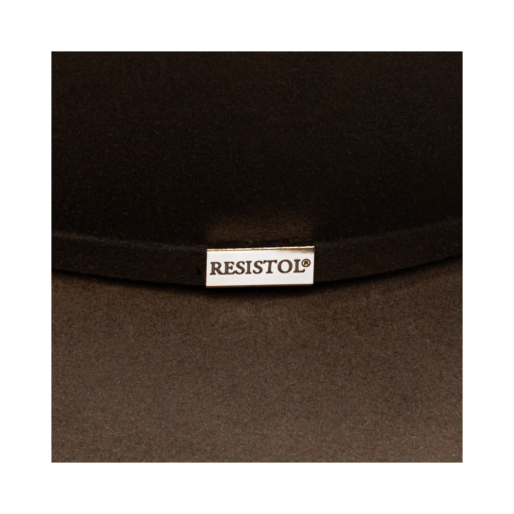 Resistol Five Star Chocolate Brown Felt Western Hat RFFVST-RB4222