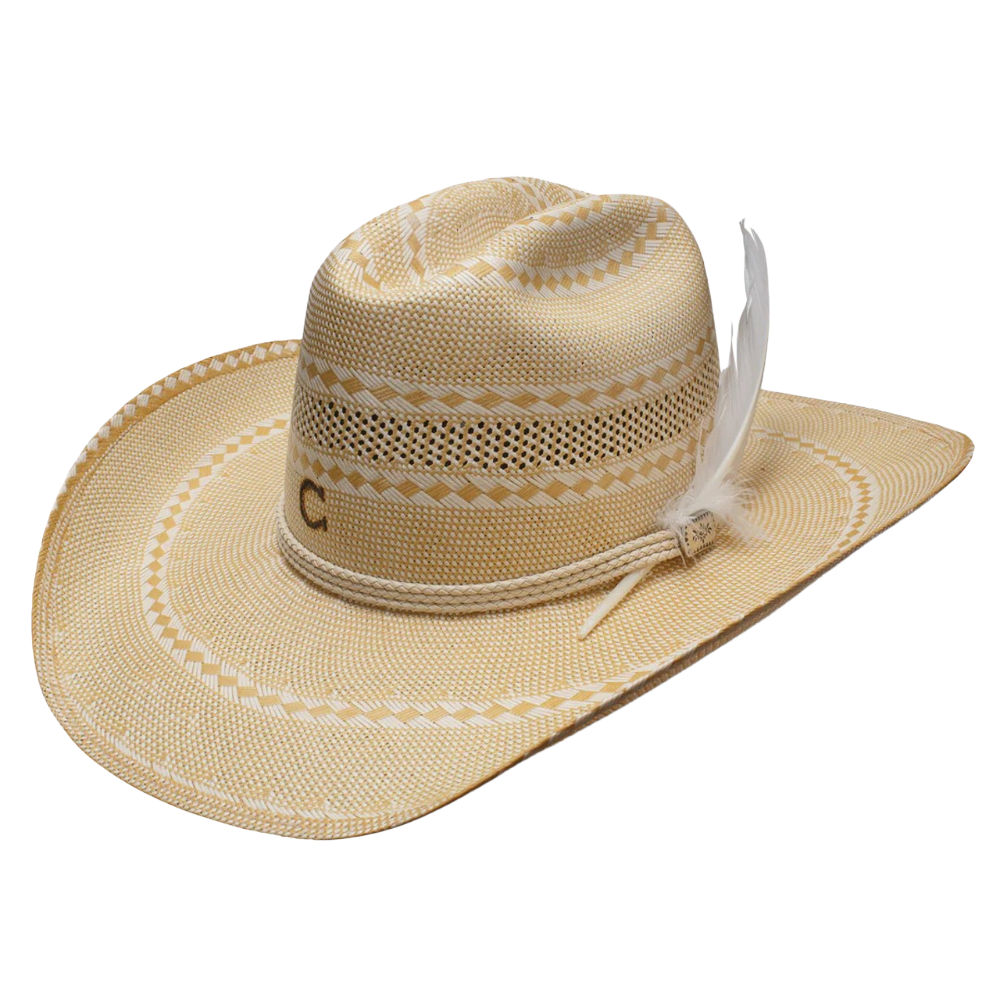 Charlie 1 Horse Hello Sunshine Natural Wheat Western Hat CSHLSN-RB42N8