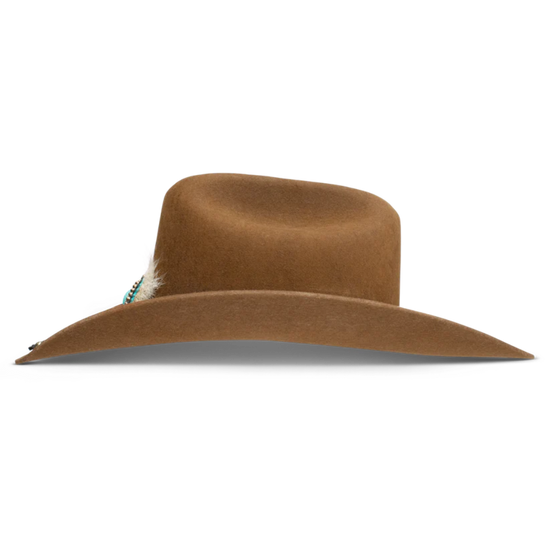 Charlie 1 Horse Ladies Country With A Flare Cognac Felt Hat CWCNWF-724201