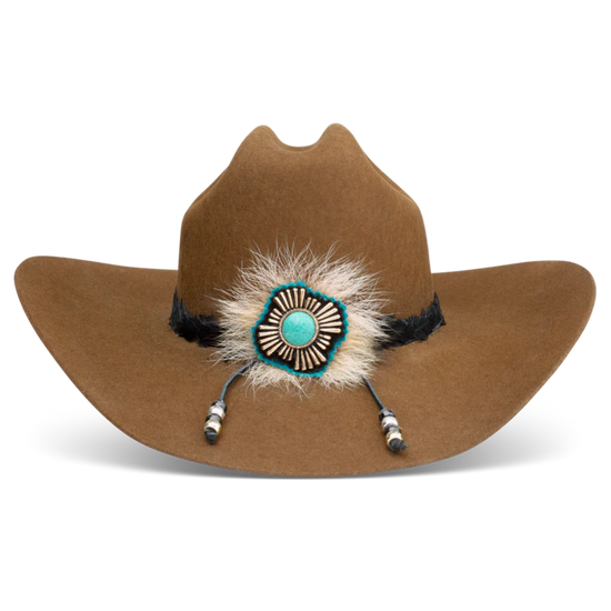 Charlie 1 Horse Ladies Country With A Flare Cognac Felt Hat CWCNWF-724201