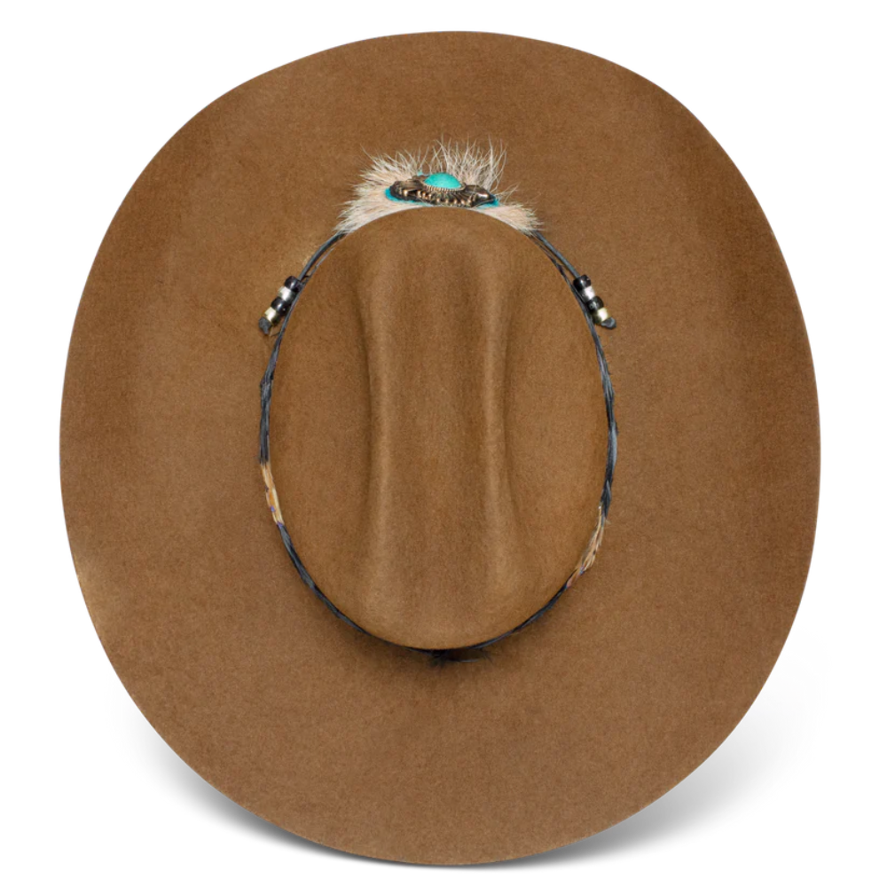 Charlie 1 Horse Ladies Country With A Flare Cognac Felt Hat CWCNWF-724201