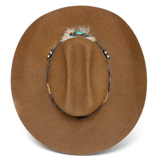 Charlie 1 Horse Ladies Country With A Flare Cognac Felt Hat CWCNWF-724201