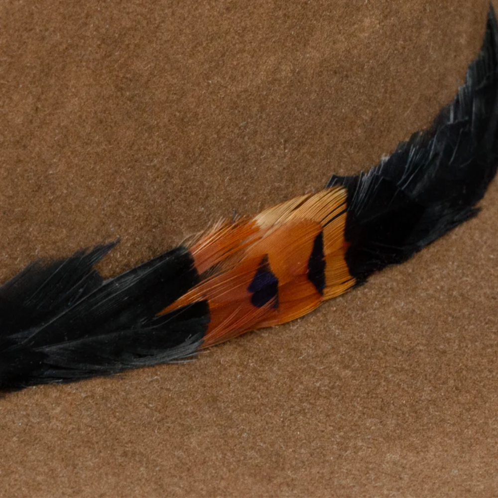 Charlie 1 Horse Ladies Country With A Flare Cognac Felt Hat CWCNWF-724201