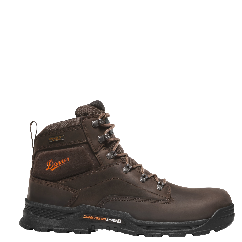 Danner Men's Crafter 2.0 Brown Composite Toe Waterproof Work Boot 17421