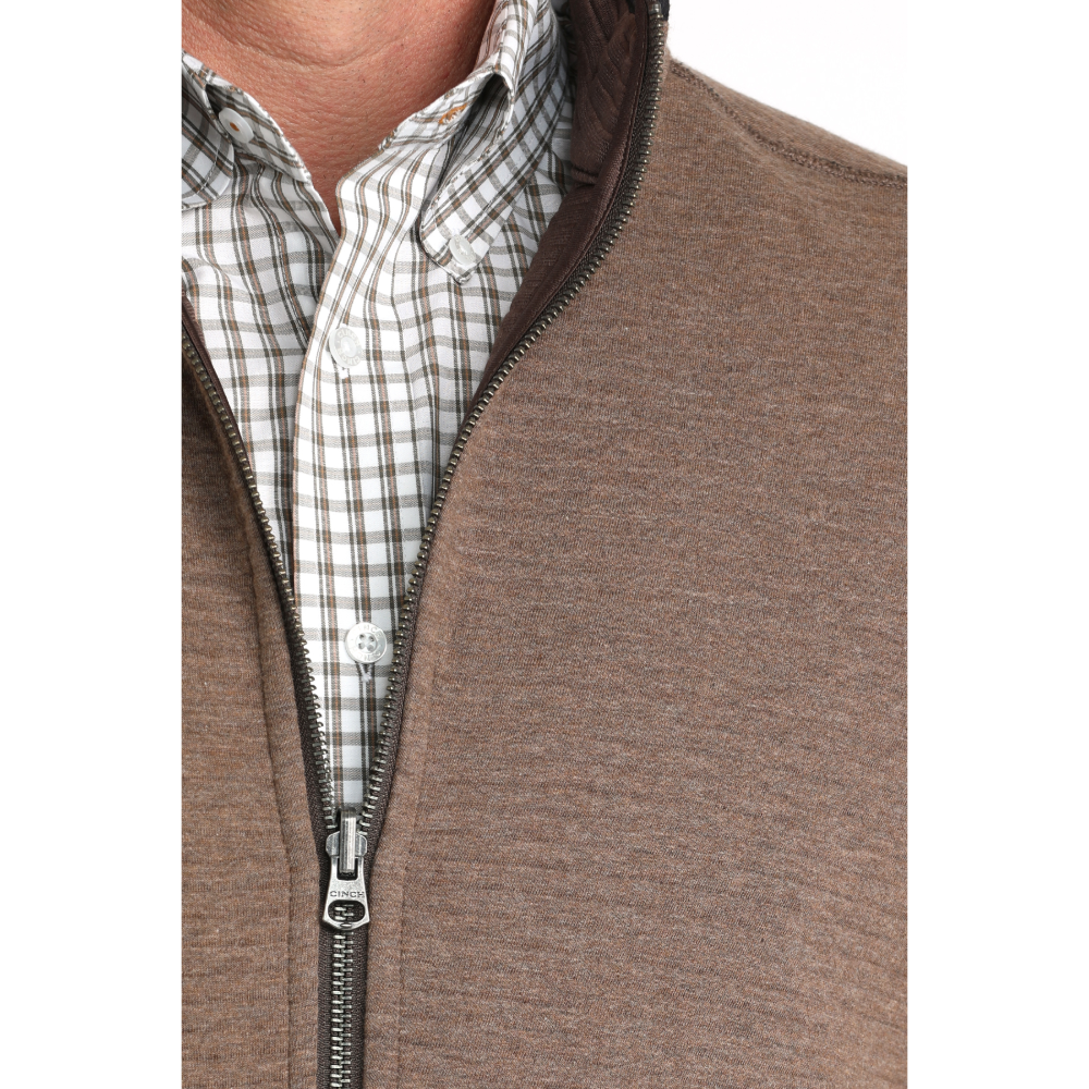Cinch Men's Reversible Brown Knit Vest MWV1925002