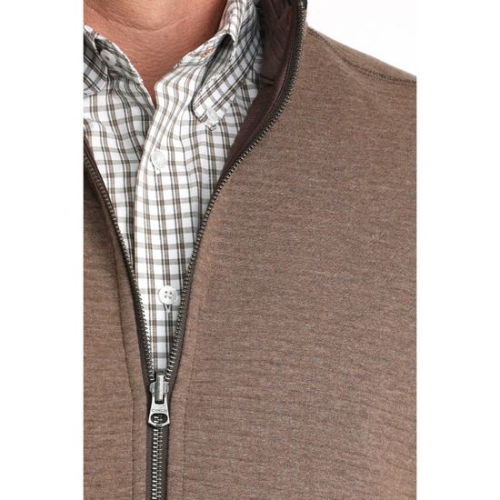 Cinch Men's Reversible Brown Knit Vest MWV1925002