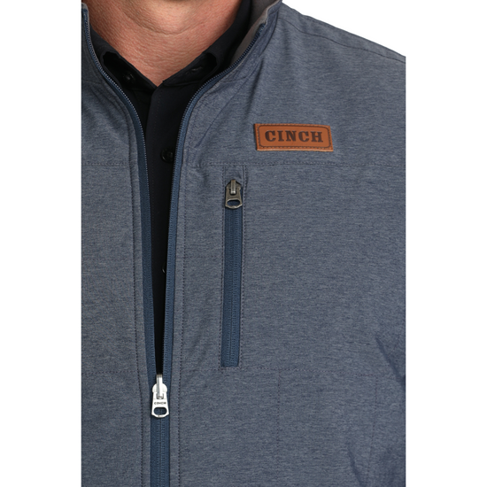 Cinch Men's Reversible Navy & Brown Vest MWV1926001