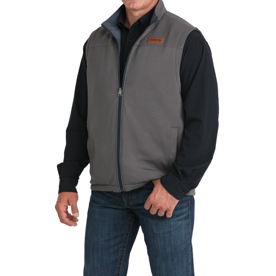 Cinch Men's Reversible Navy & Brown Vest MWV1926001