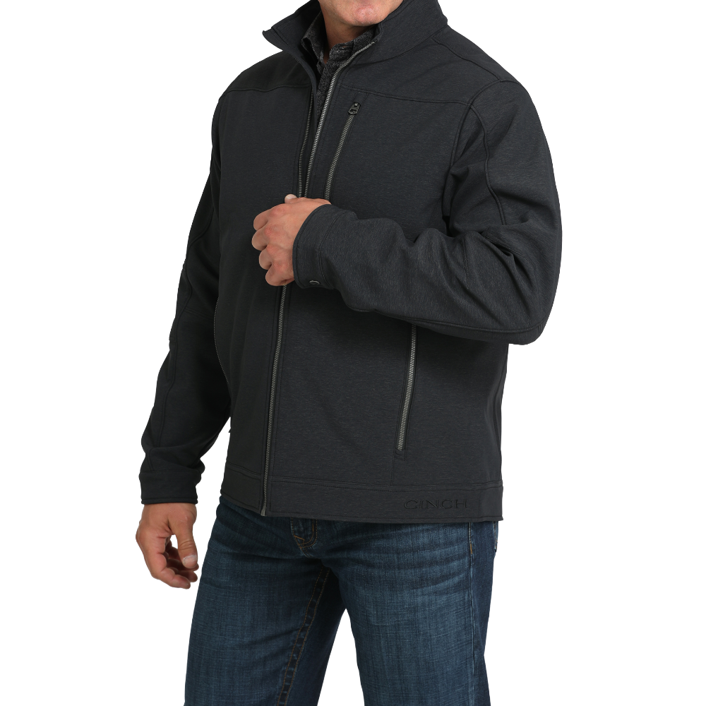 Cinch Men's Black Concealed Carry Bonded Jacket MWJ1539006