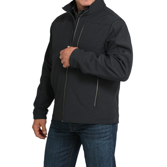 Cinch Men's Black Concealed Carry Bonded Jacket MWJ1539006