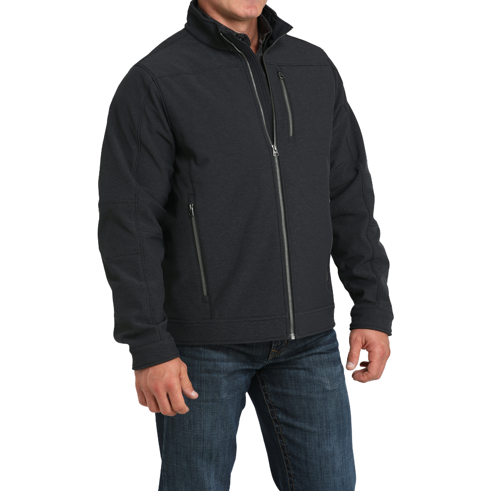 Cinch Men's Black Concealed Carry Bonded Jacket MWJ1539006