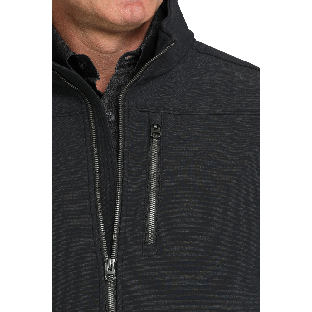 Cinch Men's Black Concealed Carry Bonded Jacket MWJ1539006