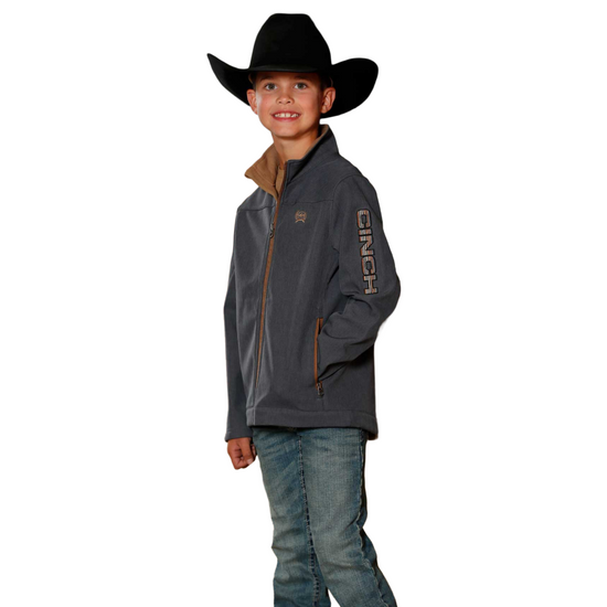 Cinch Boy's Bonded Blue Jacket MWJ5070007