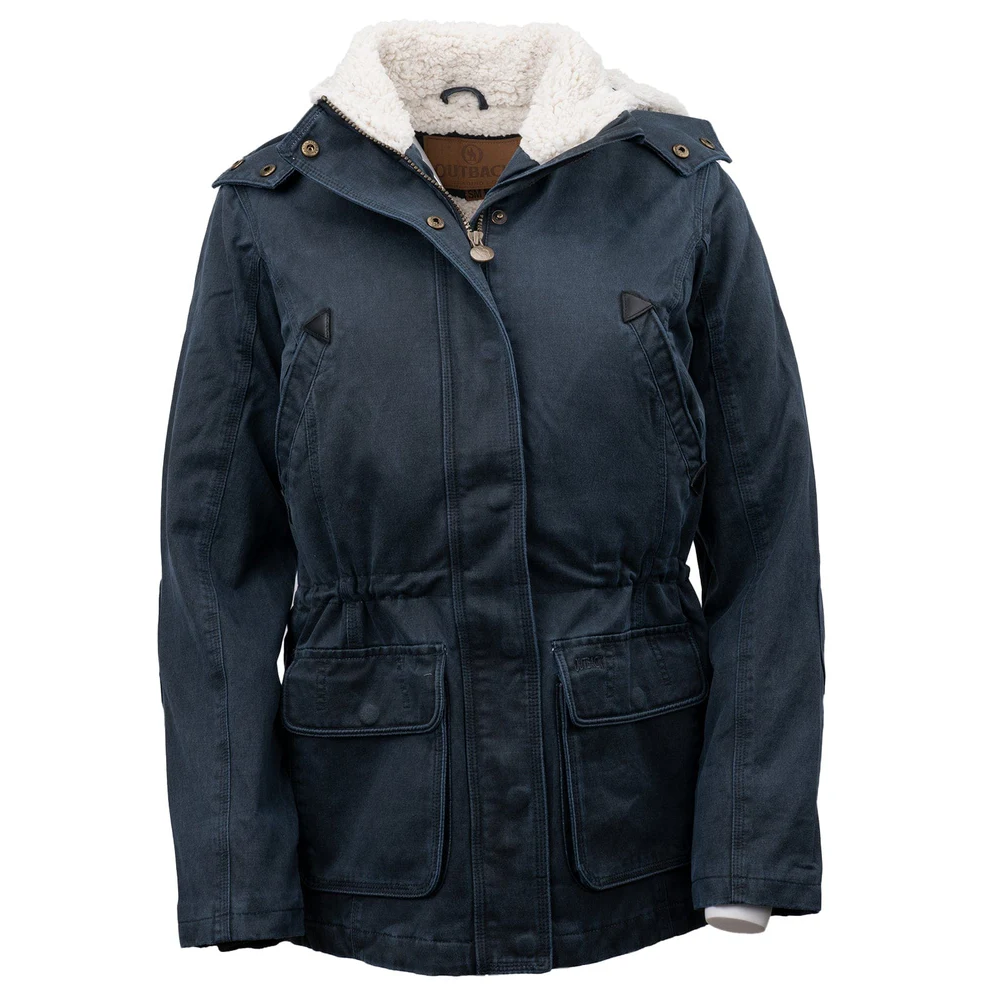 Outback Trading Co. Ladies Woodberry Navy Blue Utility Jacket 2864-NVY