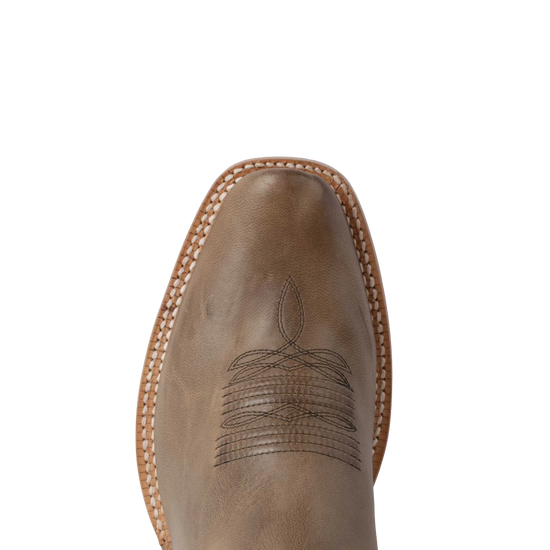 R. Watson Men's Sand & Burgundy Cowhide 16" Western Boot WR0021-1