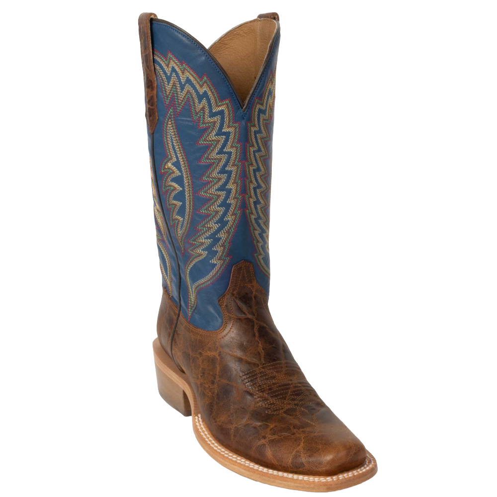 R. Watson Men's Tan Elephant Cowhide Western Boot WR0033-1