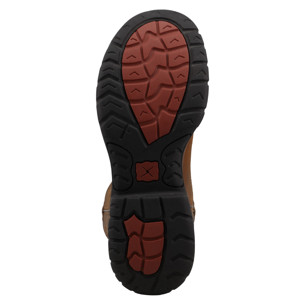 Twisted X Men's 11" All Around Distressed Saddle Work Boot MABW002