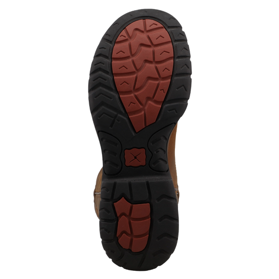 Twisted X Men's 11" All Around Distressed Saddle Work Boot MABW002